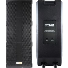 Hepa Merz Over Head X215 PRO-PP 4200W 2x15 İNÇ Yüksek Kaliteli Pasif Kule Kabin Hoparlör