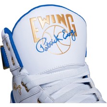 Patrick Ewing 33 Hı 10 Year Annıversary White/blue/orange/gold 42.5