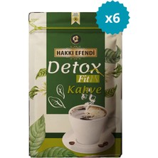 Hakkı Efendi Detox Fit Kahvesi 100 gr x 6 Adet