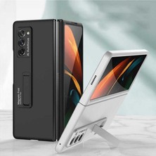 Enci Store Samsung Galaxy Z Fold 2 Uyumlu Kılıf Z-Stand Kılıf