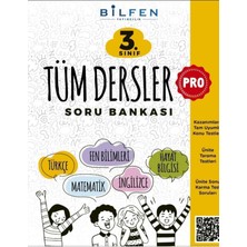 Bilfen Pro 3. Sınıf Tüm Dersler Soru Bankası	yeni Kapak