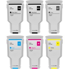 Fast İmage Fast® Hp 727XL Gri Ink Kartuş 300ML