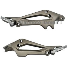 Aras Moto Mondial Drift L ,kd 125F ,kiden Basamak Braketi Takımı Sağ Sol ,arka Basamaklar Dahil -Arasmoto