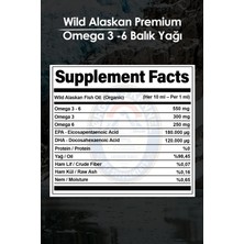 Jorgens Kennel Kedi ve Köpek Için Doğal Omega 3-6 Wild Alaskan Triple Strength Balık Yağı I Fish Oil