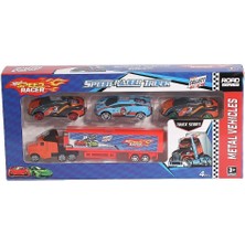 Toy-40 Tır Seti 3'lü Metal Araba -Toysan