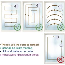 Tekno Trust Mıknatıslı Cam Silme Aleti Çift Cam ve Balkon Camı Için 5 Kademe Ayarlanabilir 5 Mm-32 mm