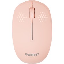 Everest Smw-88 USB Pembe 2.4ghz Kablosuz Mouse