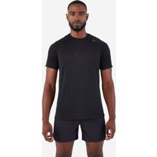 Kiprun Erkek Dikişsiz Tişört - Koşu - Siyah - KIPRUN Run 500 Confort