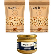 Macitzade Standart Paket (2 Adet 500 gr Iç Fındık + 1 Adet 280 gr Fındık Ezmesi)