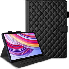 ZHKJ Shop Xiaomi Redmi Pad Pro 12.1 Siyah Için Deri Tablet Kılıfı (Yurt Dışından)