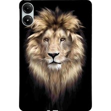 ZHKJ Shop Xiaomi Poco Pad Lion Için Boyalı Tpu Tablet Kılıfı (Yurt Dışından)