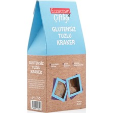 Eczacının Çiftliği Glutensiz Tuzlu Kraker 35 gr / Vegan, Şeker Ilavesiz, Katkısız, Koruyucusuz