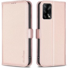 Manyi Mall Oppo A95 4g Pu Deri Cüzdan Kickstand Kart Yuvaları Tutucu Için Flip Case (Yurt Dışından)