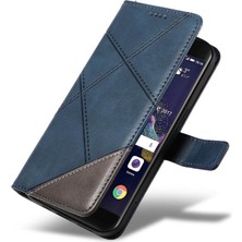 Manyi Mall Elmas Dikiş ve Kart Yuvası Deri ile Huawei P9 Lite Için Flip Case (Yurt Dışından)