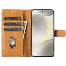 Manyi Mall Samsung Galaxy A34 5g Çift Katmanlı Koruma Manyetik Kart Için Flip Case (Yurt Dışından)