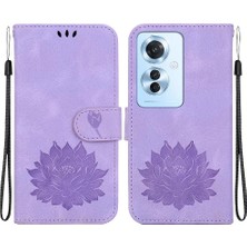 Manyi Mall Oppo Oppo 11F 5g Cüzdan Kickstand Manyetik Kickstand Için Flip Case (Yurt Dışından)