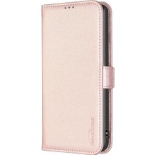 Manyi Mall IPhone 13 Için Flip Case Pro Max Kickstand Pu Deri Cüzdan Manyetik Tpu (Yurt Dışından)