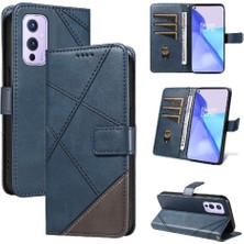 Manyi Mall Elmas Dikiş Yüksek Kaliteli Deri Telefon ile Oneplus 9 Için Flip Case (Yurt Dışından)