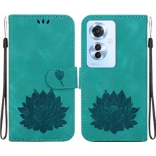 Manyi Mall Oppo Oppo 11F 5g Cüzdan Kickstand Manyetik Kickstand Için Flip Case (Yurt Dışından)