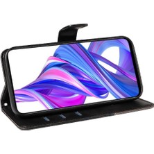 Manyi Mall Elmas Dikiş Yüksek Kalite ve Kart Yuvası ile Onur X9 Için Flip Case (Yurt Dışından)