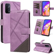 Manyi Mall Oppo A93 5g Deri Telefon Koruma Kılıfı ve Kart Yuvası ile Flip Case (Yurt Dışından)