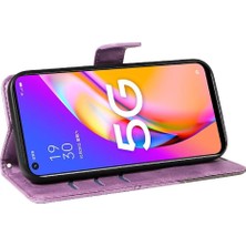 Manyi Mall Oppo A93 5g Deri Telefon Koruma Kılıfı ve Kart Yuvası ile Flip Case (Yurt Dışından)