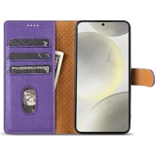 Manyi Mall Samsung Galaxy S21 5g Için Flip Case Yan Cep Anti Kayma Çift Katmanlı (Yurt Dışından)