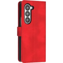 Manyi Mall Samsung Galaxy Z Için Flip Case Fold 5 5g Kart Ekleme Cüzdan Kickstand (Yurt Dışından)