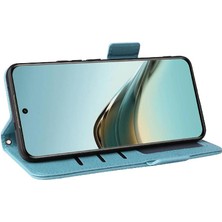 Manyi Mall Realme 13 Pro Pu Deri Cüzdan Manyetik Kart Yuvaları Tutucu Için Flip Case (Yurt Dışından)