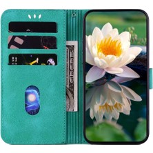 Manyi Mall Onur X9A Cüzdan Kabartma Lotus Çiçek Kickstand Manyetik Için Flip Case (Yurt Dışından)