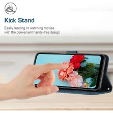 Manyi Mall Xiaomi Poco M6 4g Kart Ekleme Cüzdan Pu Deri Için Flip Case (Yurt Dışından)