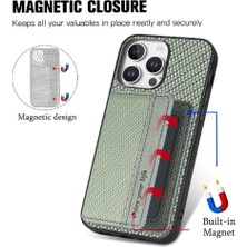 Manyi Mall IPhone 16 Için Kılıf Pro Max Komple Kamera Güvenlik Standı Fonksiyonu Rfıd Kart (Yurt Dışından)