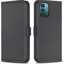 Manyi Mall Nokia G21 Manyetik Kart Yuvaları Tutucu Pu Deri Cüzdan Tpu Için Flip Case (Yurt Dışından)