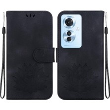 Manyi Mall Oppo Oppo 11F 5g Cüzdan Kickstand Manyetik Kickstand Için Flip Case (Yurt Dışından)