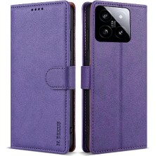 Manyi Mall Xiaomi 14 Çift Katmanlı Koruma Kartı Yuvaları Için Flip Case Manyetik Anti (Yurt Dışından)