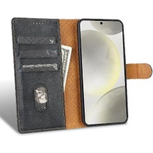 Manyi Mall Samsung Galaxy S21 5g Için Flip Case Yan Cep Anti Kayma Çift Katmanlı (Yurt Dışından)