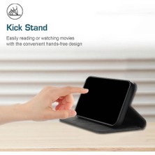 Manyi Mall Xiaomi Poco M6 4g Pu Deri Cüzdan Kickstand Kart Için Flip Case (Yurt Dışından)