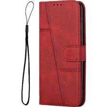 Manyi Mall Samsung Galaxy M35 Yan Toka Kart Ekleme Kickstand Pu Için Flip Case (Yurt Dışından)