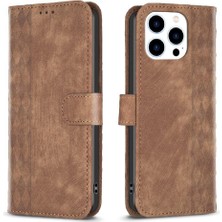 BDT Boutique IPhone 15 Için Flip Case Pro Max Kart Yuvaları Tutucu Cüzdan Çok Renkli Kılıf (Yurt Dışından)