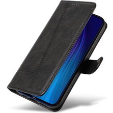 BDT Boutique Kredi Kartı Yuvası ile Xiaomi Redmi Not 8t Için Filp Durumda Cüzdan Telefon Kılıfı (Yurt Dışından)