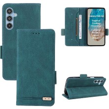 BDT Boutique Toka ile Samsung Galaxy M35 Manyetik Cüzdan Kart Tutucu Için Flip Case (Yurt Dışından)