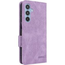 BDT Boutique Toka ile Samsung Galaxy M35 Manyetik Cüzdan Kart Tutucu Için Flip Case (Yurt Dışından)