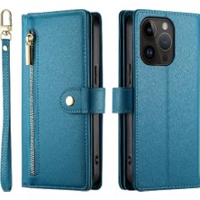 BDT Boutique IPhone 14 Için Flip Case Pro Standı Iş Cüzdan Çok Fonksiyonlu Kayış (Yurt Dışından)