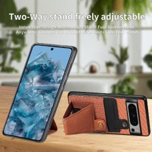 BDT Boutique Google Pixel 8 Pro Manyetik Tasarım Kart Sahibi Braketi Standı Için Kılıf (Yurt Dışından)