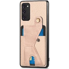 BDT Boutique Samsung Galaxy S20 Fe Için Kılıf Braketi Cardholder Standı Fonksiyonu Manyetik (Yurt Dışından)