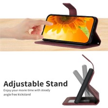 BDT Boutique Kart Yuvası Standı Ayçiçeği ile Onur X6B Kickstand Koruyucu Kılıf (Yurt Dışından)