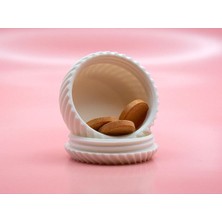 three3dprints 3 Adet Modern Ilaç Saklama Kutusu Günlük Ufak Boyut Mini Pillbox 4cm