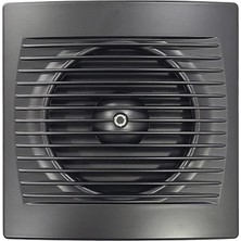 Aircol 150 Op Siyah Otomatik Panjurlu Aspiratör