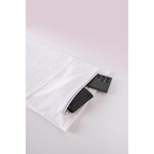 Ender Home ProMotion Spor Havlusu –  Fermuar Cepli , %100 Pamuk , 30 x 100 cm