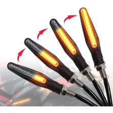 Monero Kayar LED Sinyal Takımı Beyaz - Sarı Modlu ( Set )